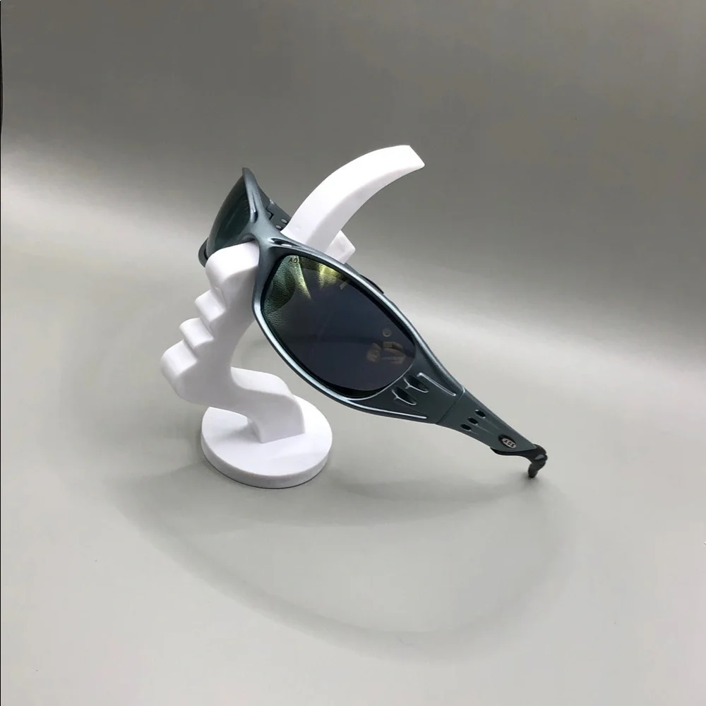 AOS + S Safety Fuel Wrap Vented Mirror Safety Z87 Sunglasses Frost Blue